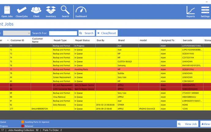 Repair Tracking Software | Ideal for all Repair Companies | Repair